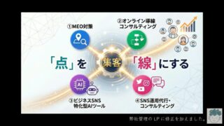 【弊社管理】弊社が管理しているサービス用のLPを手直ししました！【LP/WebCreate】